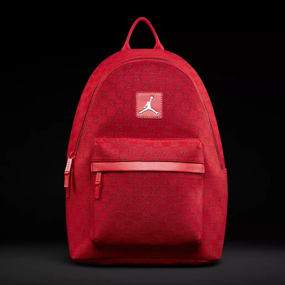Jordan monogram Red Backpack - Picture 3 of 5